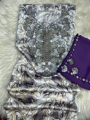 Mukhawar with shaila unstitched مخاوير