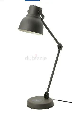 IKEA HEKTAR Dark Grey Work Lamp