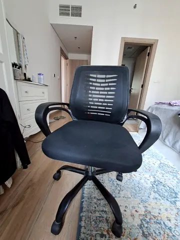 Office table and chair