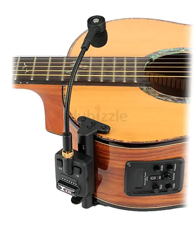 Xvive U8 Acoustic Guitar Wireless System With Clip-on Supercardioid Condenser Microphone - Brand New