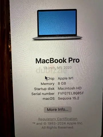 Apple MacBook Pro M1 Processor 13-inch (Silver) - Used,Excellent Condition
