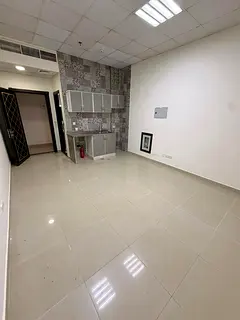 Studio with excellent space and premium finishing in Al Butina, featuring central AC and a prime loc
