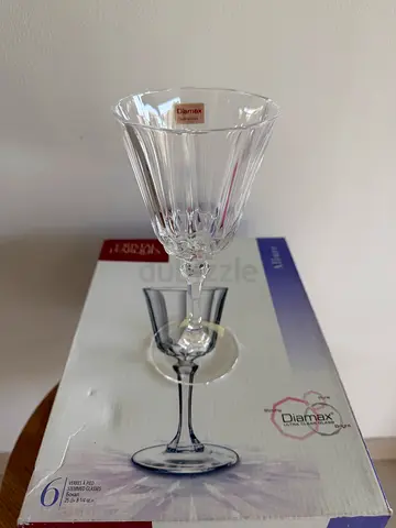 Brand New set of 6 Cristal D’Arques glasses