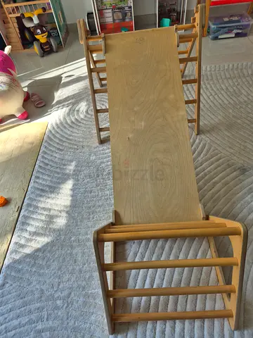 Wooden Climbing Frame with Ladder  Ramp