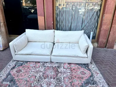 Like A New Condition High Quality Marina Home feather 🪶 filled two seater sofa