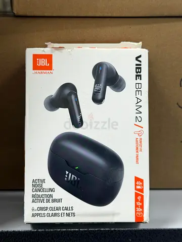 JBL Vibe Beam 2 True Wireless ANC Earbuds - Like New in Box
