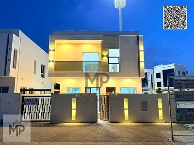 A villa on the main street, ready to move in, including all registration and ownership fees, in one of the most prestigious areas in Ajman.