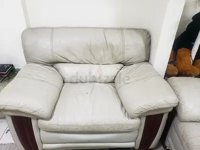 3+1 leather sofa