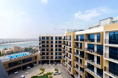 Studio For Rent in Al Hamra Village - Top Floor - Brand New