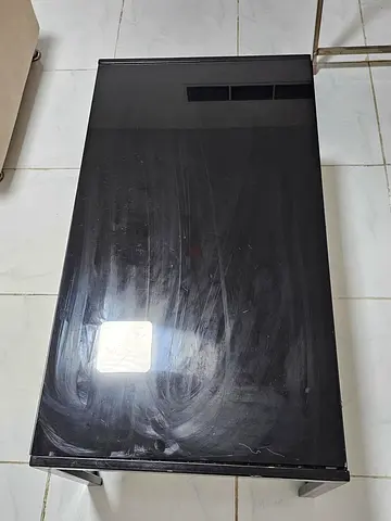Black Glass Coffee Table – AED 100 urgent (today  tomorrow)