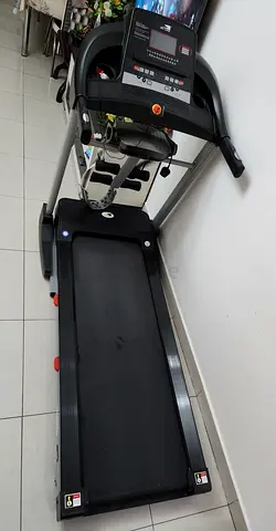 Used motorized treadmill in good working condition - compact home trainer