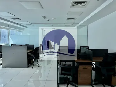 Semi-Furnished Office | 4 Partitions | Near Metro