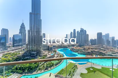 Full Burj Khalifa View | Luxury 3BR+M | Vacant