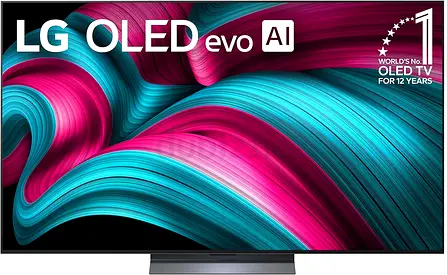 LG 65-Inch Class OLED evo AI 4K C5 Series Smart TV w/Dolby Atmos, Dolby Vision, HDR10, AI Super Upsc