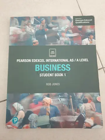 Pearson Edexcel International AS/A Level Business Student Book 1 - Rob Jones