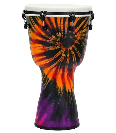Pearl 14 Top Tuned Djembe Synthetic Shell Purple Haze Finish