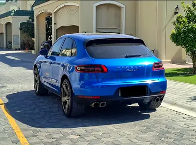 Rare Sapphire Blue Porsche Macan S GCC | Sport Plus | Full History | No Accidents | New tires