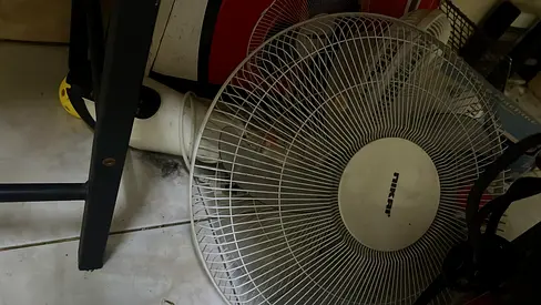 Used Nikai wall Fan - Working, 16-inch