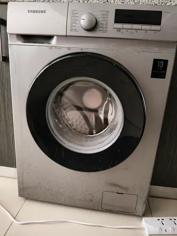 Samsung Front Load Washing Machine - Used, 7kg (Silver)