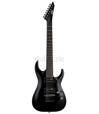 ESP LTD MH17Kit 7-Strings Electric Guitar Black Finish Includes ESP Gig Bag - Brand New