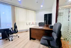 Professional Furnished Office with Free Chiller in Prime Location l Business Bay