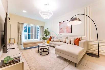 Sky-Level 2BR with Partial Marina View, Just Steps to Dubai Tram and Minutes from the Beach, Elite