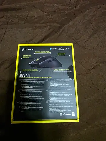 60g wireless Corsair M75 Air Gaming Mouse - Boxed