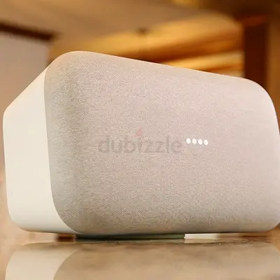 Google Home max smart speaker - Chalk (Good condition)
