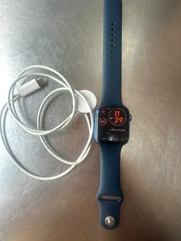 Apple Watch Series 7 45mm with original strap and original charger. Battery health 88%.