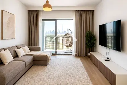 Burj & Creek View | Furnished | High Floor| Vacant