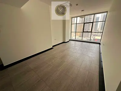 Three bedroom apartment with a living room for annual rent in Al Taawun Sharjah free gym free swimming pool free parking built in wardrobes balcony op