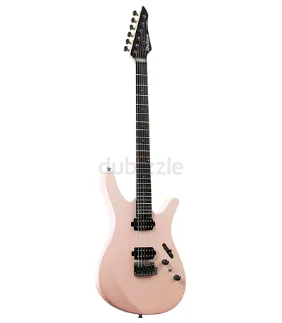 Modern Fly Studio Series Electric Guitar Shell Pink Finish Includes Gig Bag - Brand New