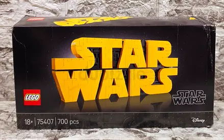 LEGO® Star Wars Brick-Built Star Wars Logo 75407 (700 pcs)(Damaged Box ONLY)