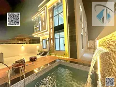 Villa for sale in Al Yasmin area with a swimming pool, excellent finishing, excellent location