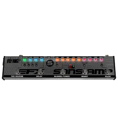 Tech21 Fly Rig 5 (v2) - SansAmp, Reverb, Delay, Plexi/Cali Distortion and Boost  - Brand New
