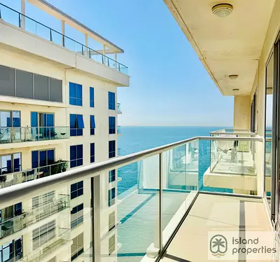 Upgraded 1BR | Sea View | Fully Furnished | Pacific Marjan |