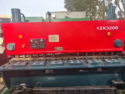 12mm Hydraulic Guillotine Shear 12x3200 (Industrial Metal Cutter)