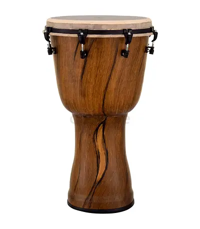 Pearl 14 Top Tuned Synthetic Djembe, Artisan Weathered Oak Finish - Brand New