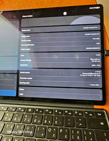 Huawei mat pad pro 256.12 for sale