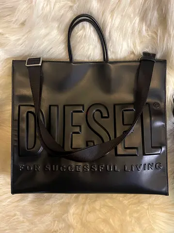 Original Diesel Shopper Ew X Embossed Tote Bag