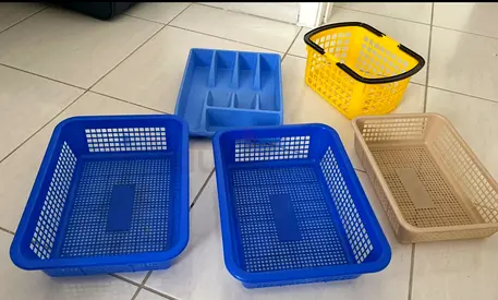 Plastic baskets