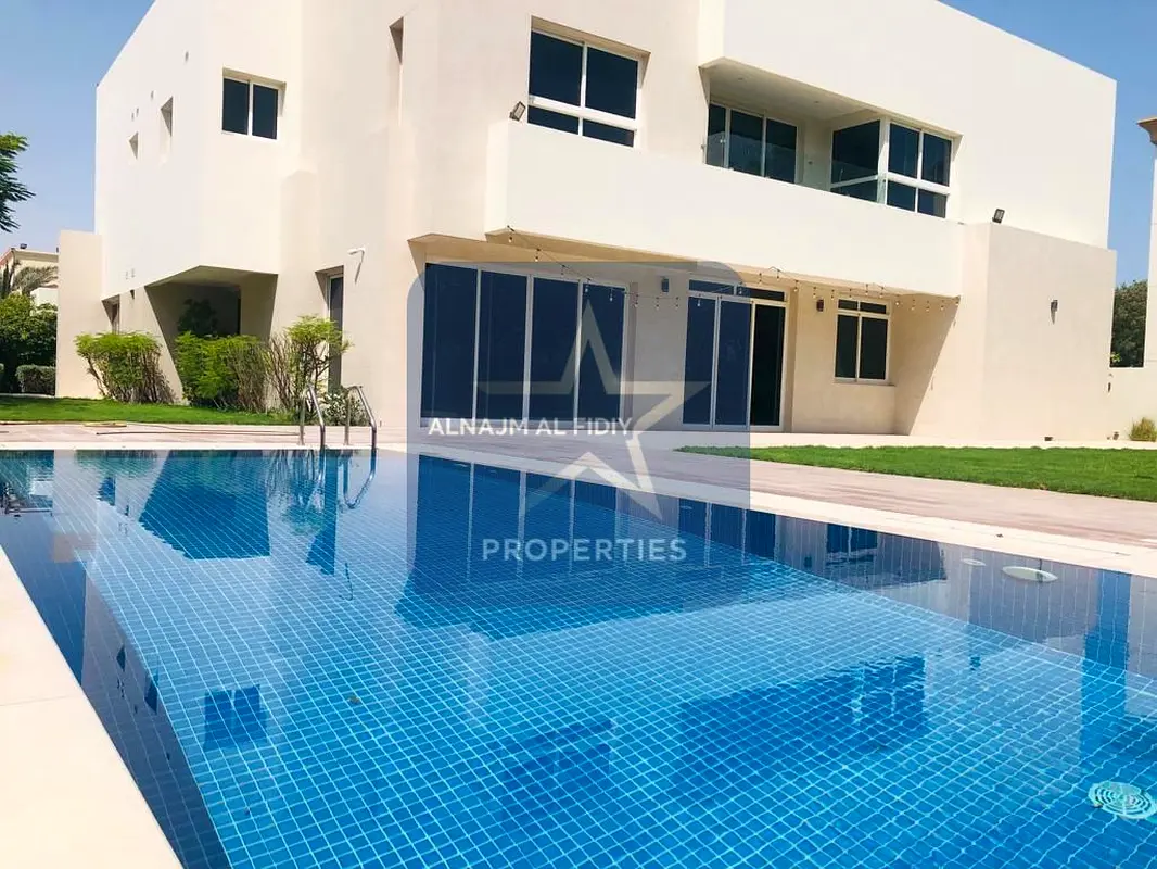 Ultra Luxury 6 Bedroom Villa in Al Barsha 2 with Private Pool, Garden, Maid & Driver Quarters | AED 750,000 | Exquisite Build