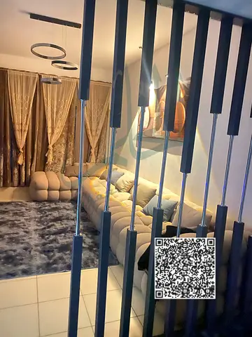 Luxury 3-bedroom apartment with living room and maid's room for sale, fully furnished, with a sea v