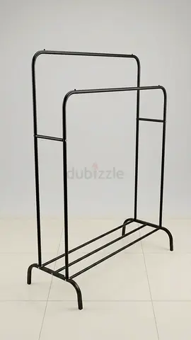 Double garment rack