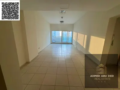 2 Master Bedroom Apartment for Annual Rent in Ajman One Towers with Open Sea View, Parking, Gym & Swimming Pool