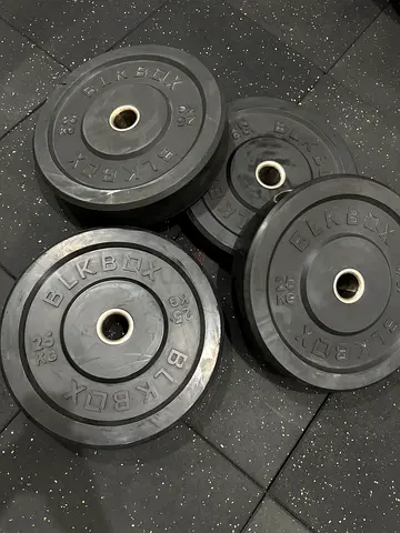 BLK BOX Competition Bumper Plates – Excellent Condition