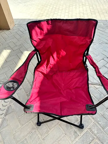 Foldable Camping Chair - Lightweight Portable Outdoor Seat (Used)