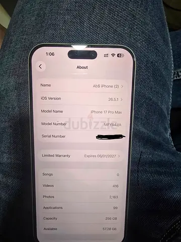 Apple iPhone 17 Pro Max 256GB