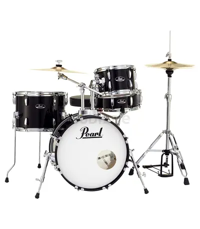Pearl Roadshow 4-pcs Drum Set 1812B/1007T/1410F/1350S with Cymbal Hardware Jet - Brand New