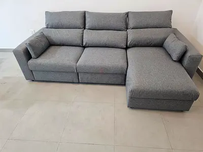 Ikea eskilstuna L shape sofa bed under storage